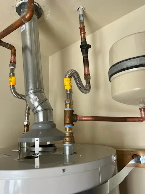 Water heater installation and plumbing repair in Plymouth